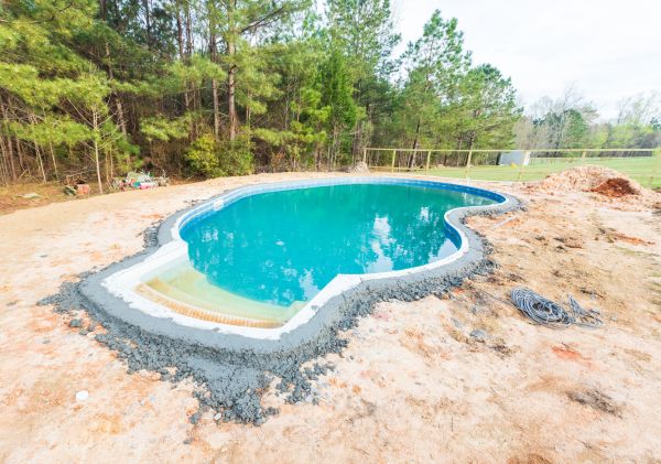 Pool Landscape Leveling in Lebanon
