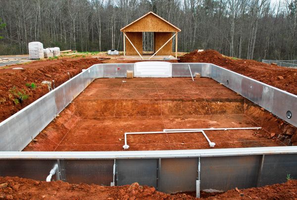 Pool Site Grading in Lebanon