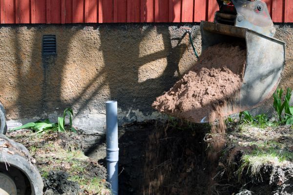 Sewer Line Digging in Lebanon
