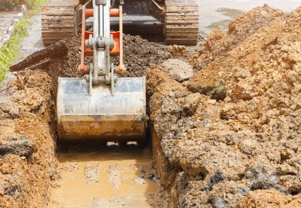 Water Line Digging in Lebanon