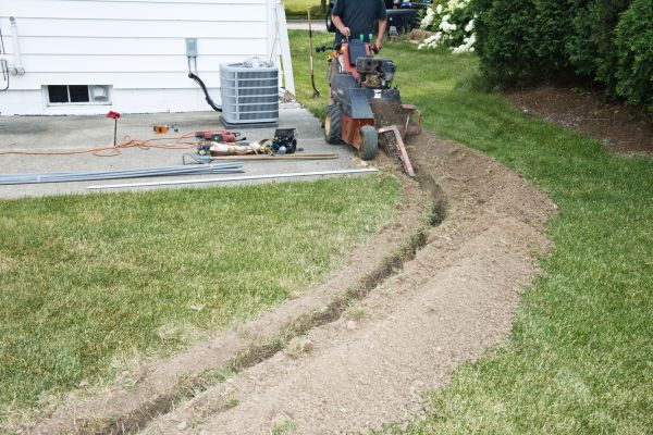 Electrical Trenching Service in Lebanon