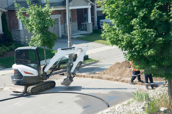 Electrical Line Trenching in Lebanon