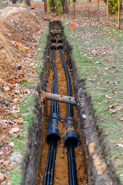 Electrical Line Excavation in Lebanon